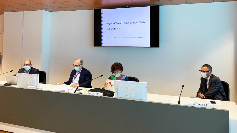 La presentazione del Registro Tumori FVG a Udine